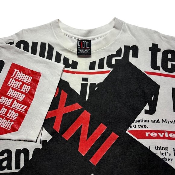 Vintage INXS AOP T-Shirt - Picture 3 of 4